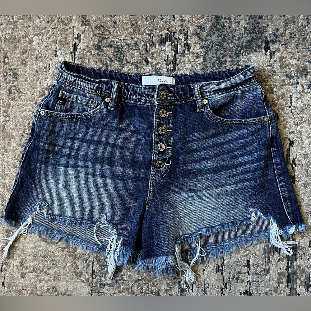 KanCan 5 button Jean Shorts